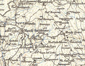 insieme cartina Montegabbione 1926